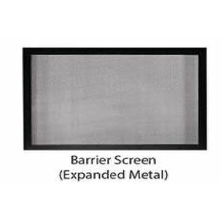 EMPIRE Empire DVFB36TBL Vented Gas Fireplace Barrier Screen; Black DVFB36TBL